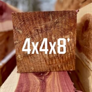 4x4x8 cedar post